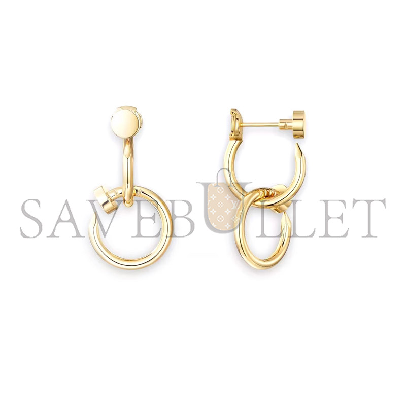 Ca*t1er juste un clou earrings double b8301528